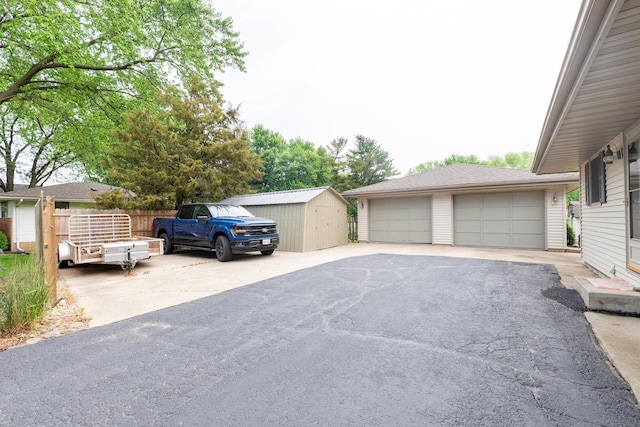 4265 Town Hall Rd, Belvidere, IL 61008 - detached garage with a shed