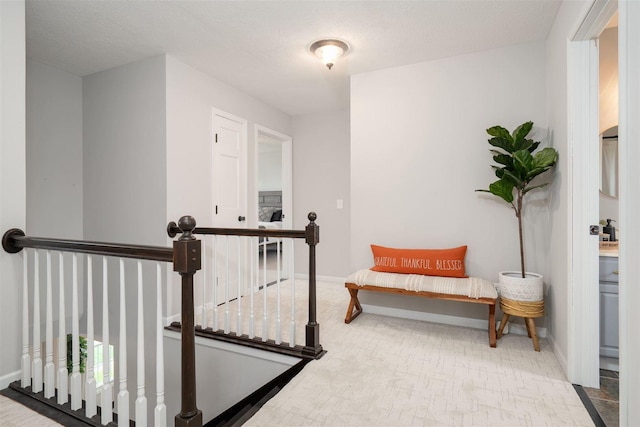 1098 Ironwood Cc Dr, Normal, IL 61761 - hall with an upstairs landing and baseboards