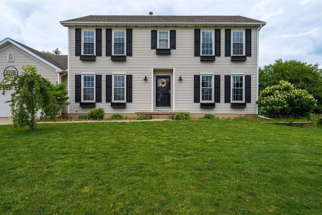 1098 Ironwood Cc Dr, Normal, IL 61761 - colonial inspired home featuring a front yard and an attached garage