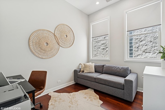 1051 N Hermitage Ave Unit 3, Chicago, IL 60622 - home office with wood finished floors and recessed lighting