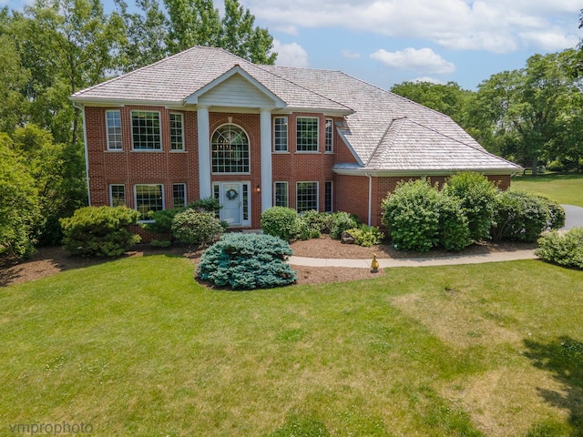 1771 Andrew Ct, Long Grove, IL 60047 - neoclassical / greek revival house with a front lawn and brick siding