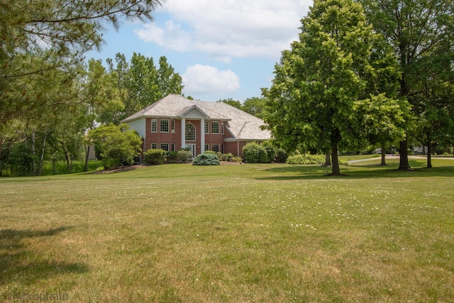 1771 Andrew Ct, Long Grove, IL 60047 - greek revival inspired property featuring a front yard