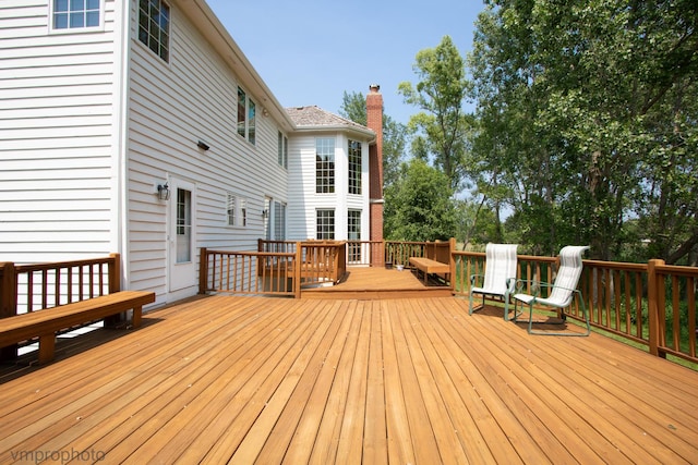 1771 Andrew Ct, Long Grove, IL 60047 - view of wooden deck