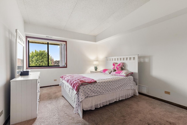 1420 Woodbridge Rd Unit 3C, Joliet, IL 60436 - bedroom featuring light carpet and a textured ceiling