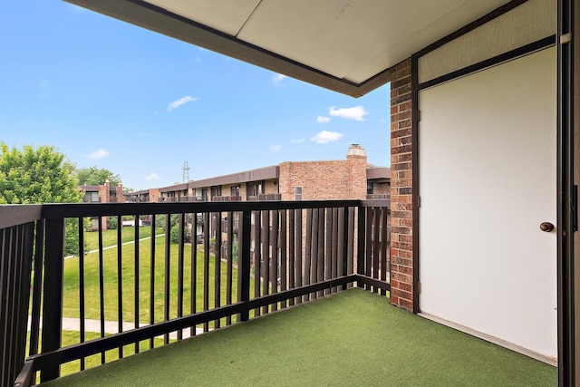 1420 Woodbridge Rd Unit 3C, Joliet, IL 60436 - view of balcony