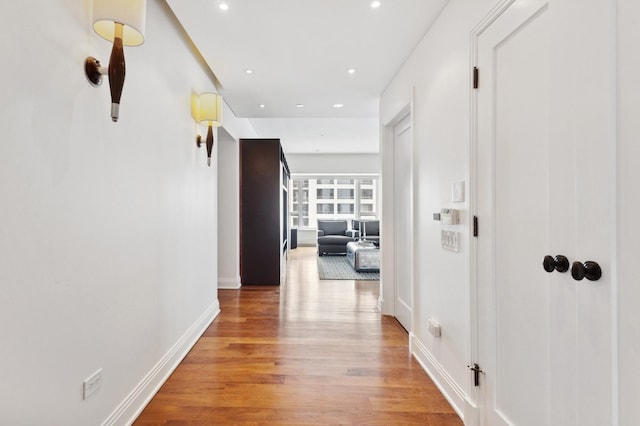 800 N Michigan Ave Unit 3103, Chicago, IL 60611 - hall featuring light wood finished floors and recessed lighting