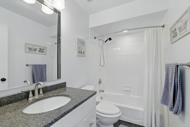 10935 Barbs Way, Orland Park, IL 60467 - bathroom featuring vanity and shower / tub combo with curtain