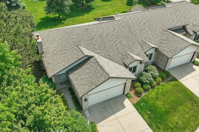 10935 Barbs Way, Orland Park, IL 60467 - aerial view of property and surrounding area