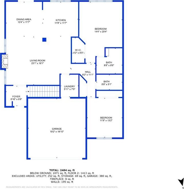 10935 Barbs Way, Orland Park, IL 60467 - view of home floor plan