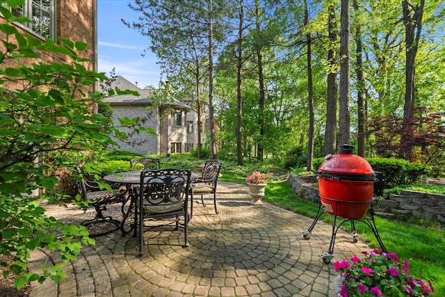 1396 Notre Dame Dr, Lemont, IL 60439 - view of patio with outdoor dining area