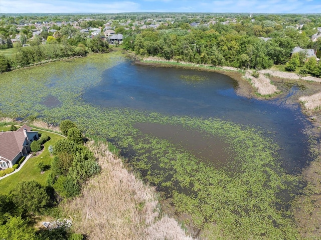 1396 Notre Dame Dr, Lemont, IL 60439 - aerial overview of property's location featuring a nearby body of water