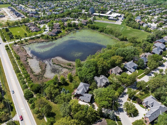 1396 Notre Dame Dr, Lemont, IL 60439 - view of property location with nearby suburban area and a large body of water