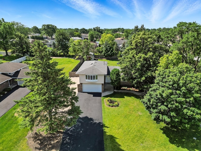 7855 Silver Ct, Orland Park, IL 60462 - aerial perspective of suburban area