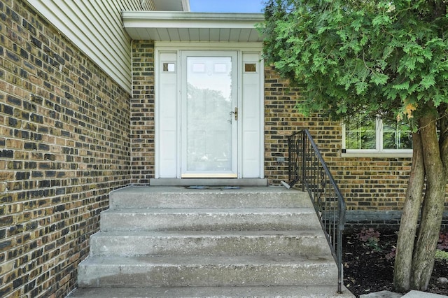 7855 Silver Ct, Orland Park, IL 60462 - view of exterior entry with brick siding