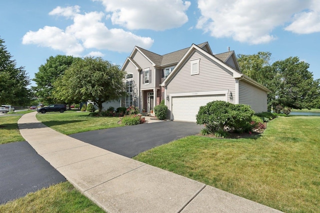 1128 Teasel Ln, Naperville, IL 60564 - traditional-style home with driveway and a front lawn