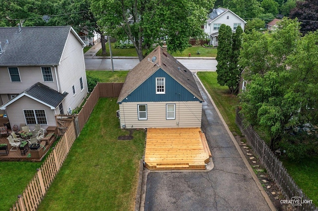 1165 Morton Ave, Elgin, IL 60120 - aerial view of property and surrounding area