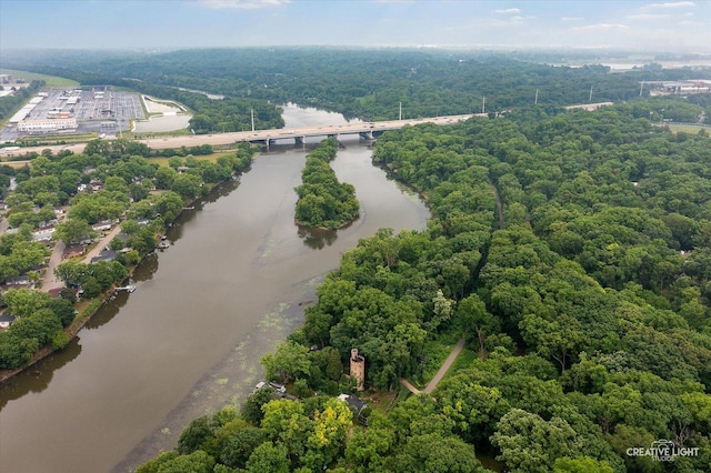 1165 Morton Ave, Elgin, IL 60120 - aerial view of a nearby body of water and a notable bridge