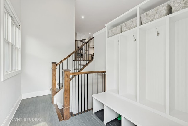 3526 N Hamilton Ave, Chicago, IL 60618 - mudroom with baseboards and recessed lighting