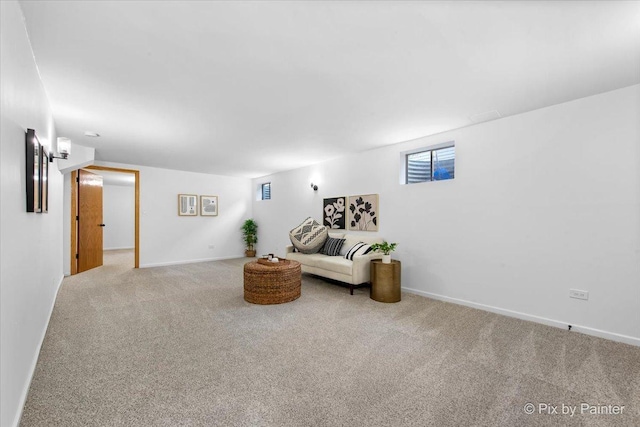 1422 Ridgeway St, Round Lake Beach, IL 60073 - sitting room with carpet flooring