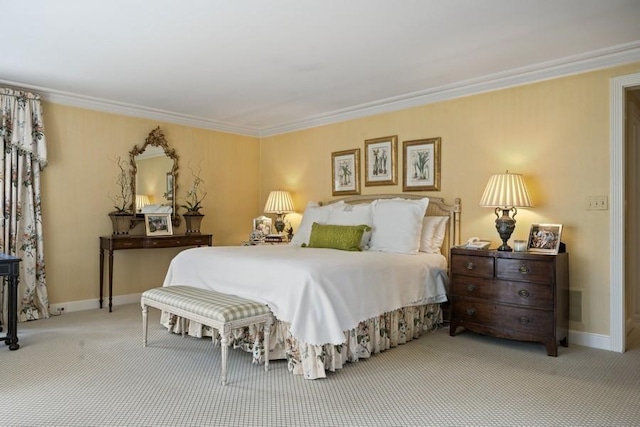 5 Woodley Rd, Winnetka, IL 60093 - carpeted bedroom with crown molding