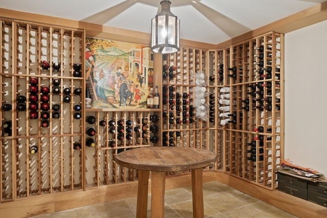 5 Woodley Rd, Winnetka, IL 60093 - wine cellar with tile patterned flooring