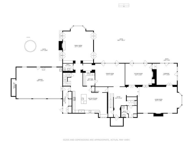 5 Woodley Rd, Winnetka, IL 60093 - view of floor plan / room layout
