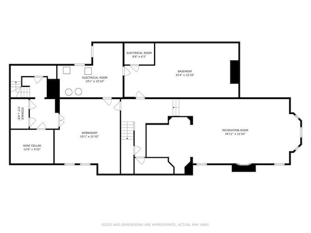 5 Woodley Rd, Winnetka, IL 60093 - view of floor plan / room layout