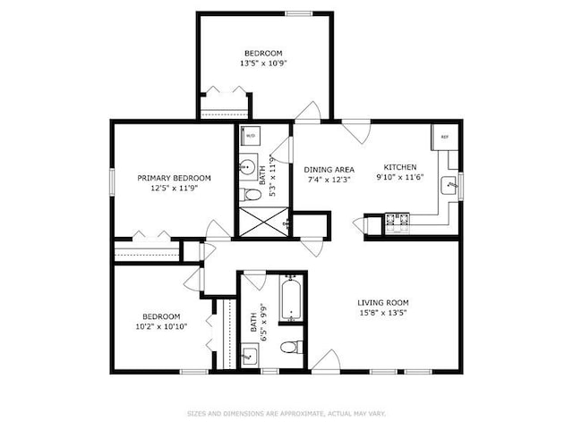 2811 Elim Ave, Zion, IL 60099 - view of floor plan / room layout