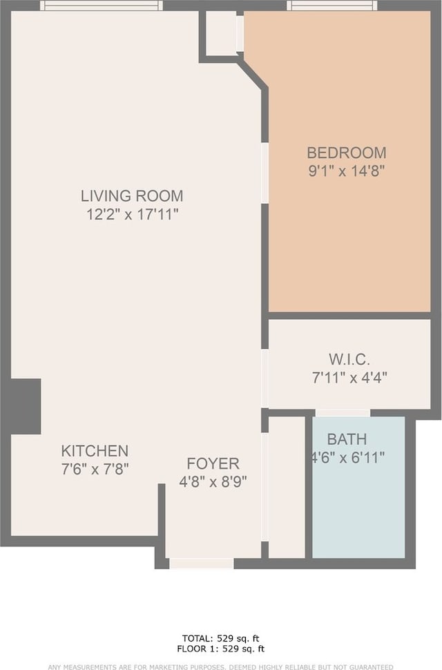 4343 N Clarendon Ave Unit 2309, Chicago, IL 60613 - view of room layout