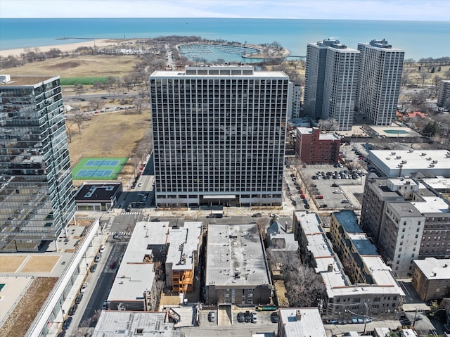 4343 N Clarendon Ave Unit 2309, Chicago, IL 60613 - view of urban area with a large body of water