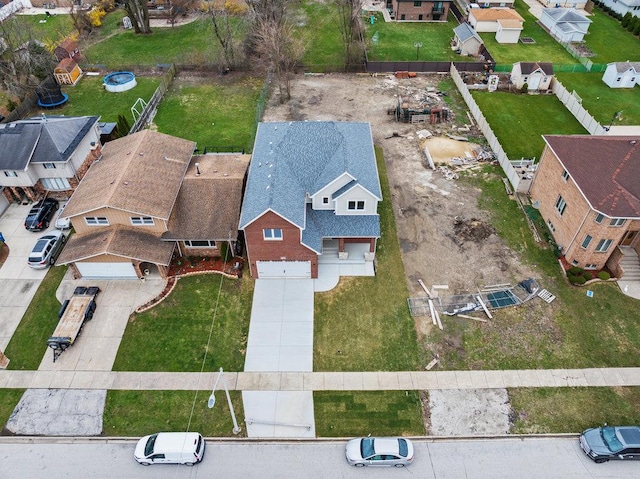 6705 W 91st Pl, Oak Lawn, IL 60453 - aerial perspective of suburban area