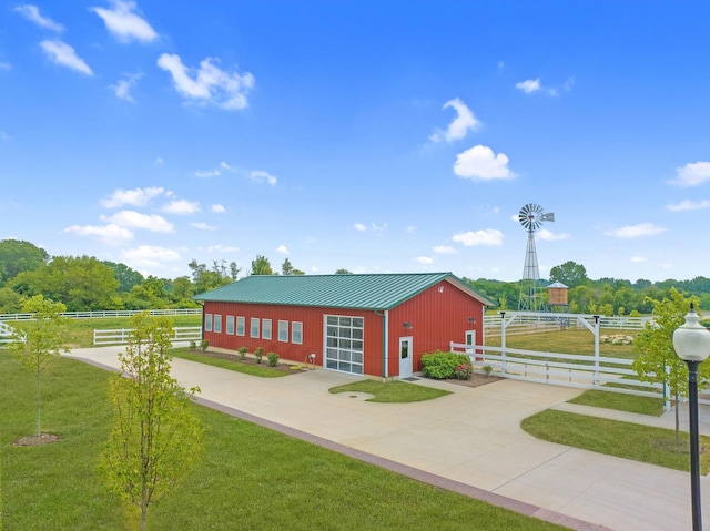 12243 179th St, Mokena, IL 60448 - view of pole building with a garage