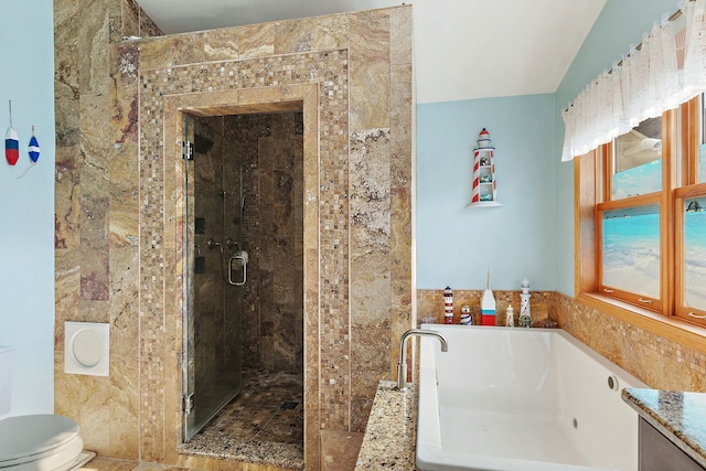 1044 Inverness Ln, Itasca, IL 60143 - bathroom featuring a shower stall and a bath