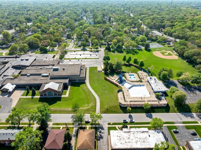 18205 Hart Dr Unit 1A, Homewood, IL 60430 - bird's eye view