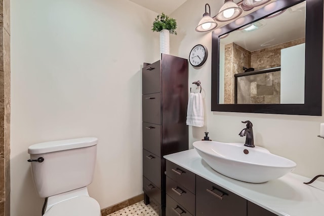 1240 Winfield Ct Unit 4, Roselle, IL 60172 - full bathroom with tiled shower and vanity