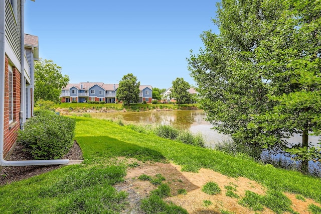 1240 Winfield Ct Unit 4, Roselle, IL 60172 - view of yard featuring a water view and a residential view