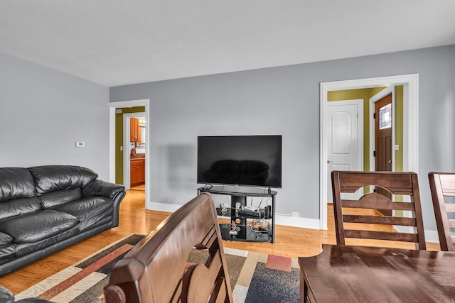 7644 W Norridge St, Norridge, IL 60706 - living room featuring wood finished floors