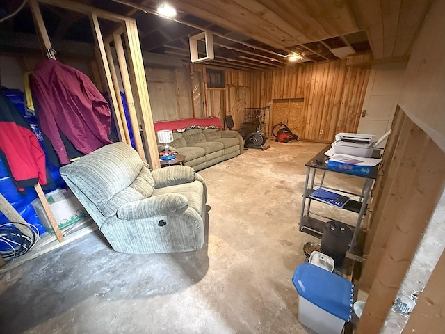 405 N Division Ave, Polo, IL 61064 - view of unfinished basement