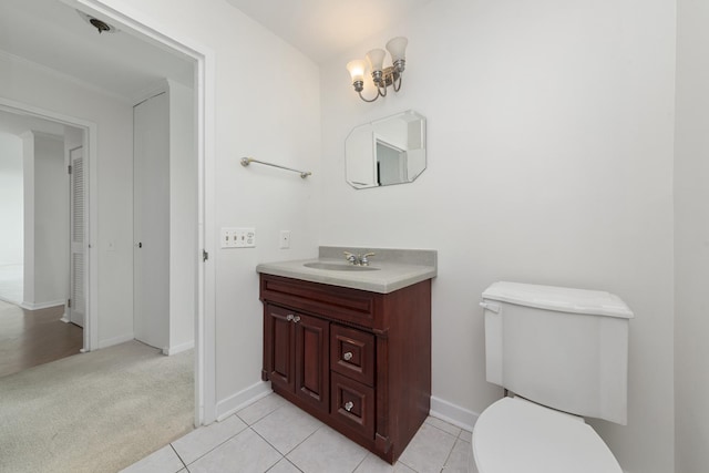 940 W Glenlake Ave Unit 24C, Chicago, IL 60660 - bathroom featuring vanity and tile patterned floors