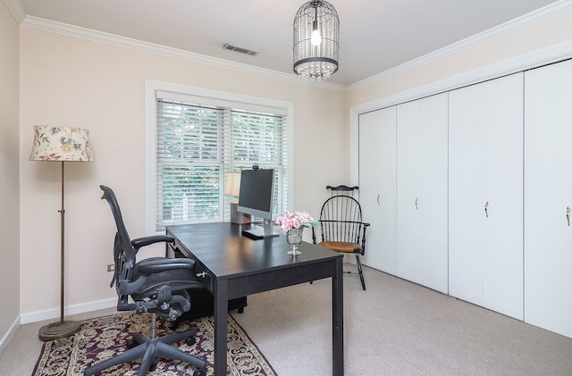 4907 Northcott Ave, Downers Grove, IL 60515 - office space with light colored carpet and crown molding