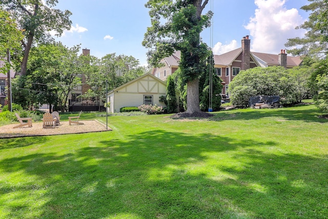 4907 Northcott Ave, Downers Grove, IL 60515 - view of green lawn