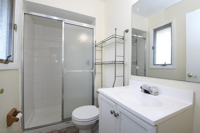 7617 Sycamore Dr, Orland Park, IL 60462 - bathroom with vanity and a stall shower