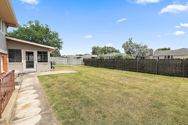 7617 Sycamore Dr, Orland Park, IL 60462 - view of fenced backyard