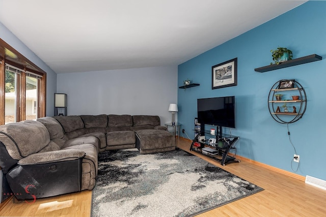 1410 James Ct, Ottawa, IL 61350 - living room with wood finished floors and baseboards