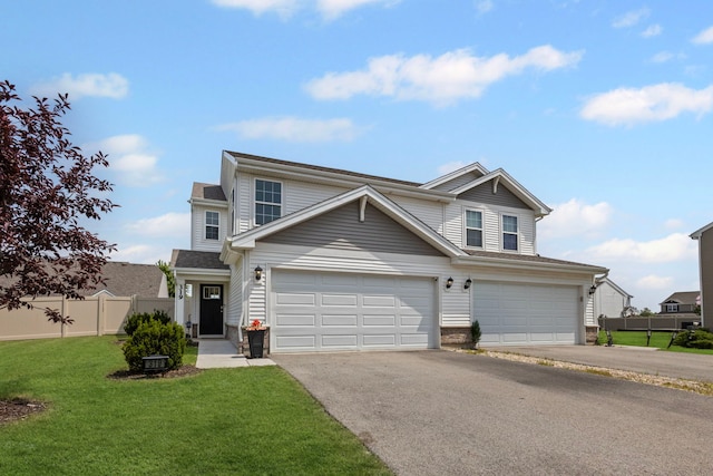 319 Brickyard Ct, Joliet, IL 60436 - traditional-style home with asphalt driveway and brick siding