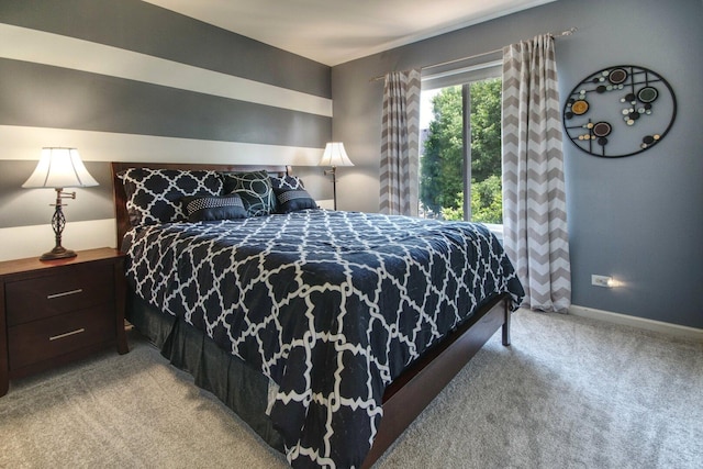 8307 Newbridge Ct, Joliet, IL 60431 - bedroom with light colored carpet and baseboards