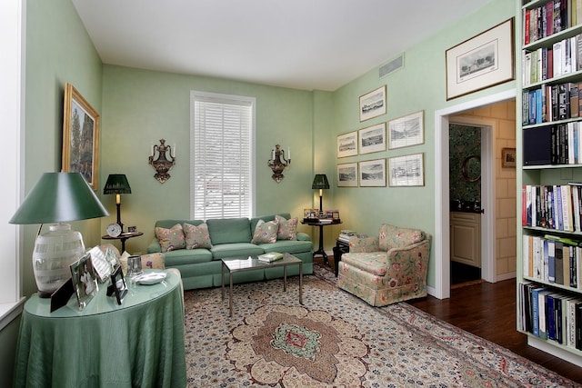 531 N Mayflower Rd Unit 531, Lake Forest, IL 60045 - living area with wood finished floors