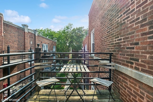 4332 N Sacramento Ave Unit 3S, Chicago, IL 60618 - view of balcony