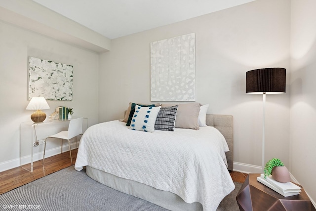 4332 N Sacramento Ave Unit 3S, Chicago, IL 60618 - bedroom featuring baseboards and wood finished floors