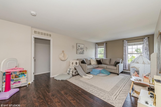 253 Brookhaven Trl, Pingree Grove, IL 60140 - living area featuring wood finished floors and baseboards